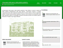 Tablet Screenshot of osr.consiglioveneto.it